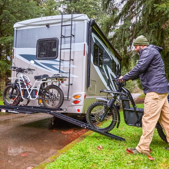 RV Loading bikes